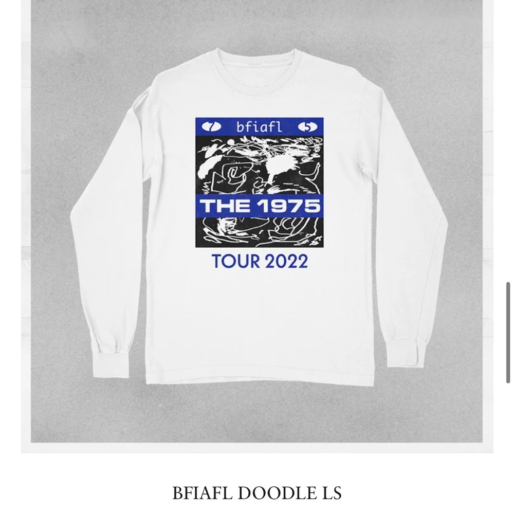 The 1975 Merch Long Sleeve Tee